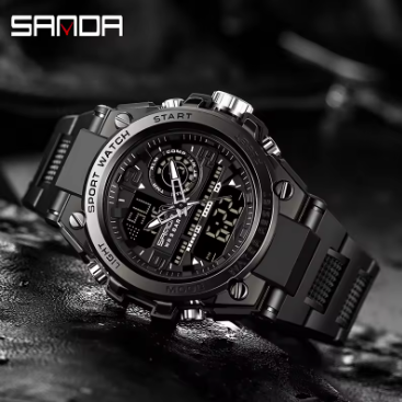 Reloj Sanda Deportivo + Estuche