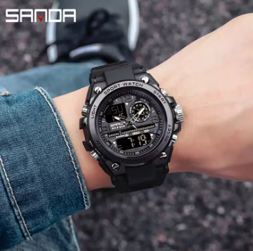 Reloj Sanda Deportivo + Estuche