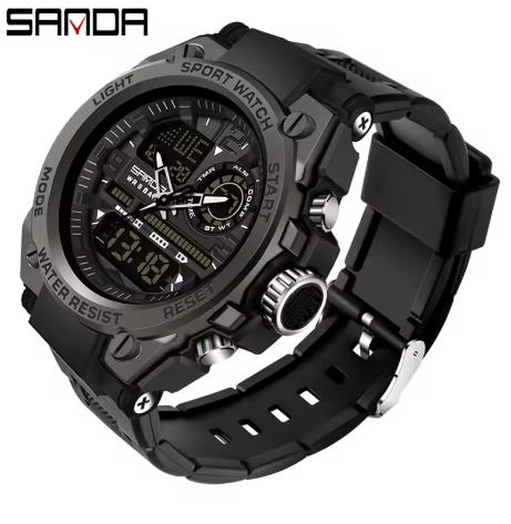 Reloj Sanda Deportivo + Estuche